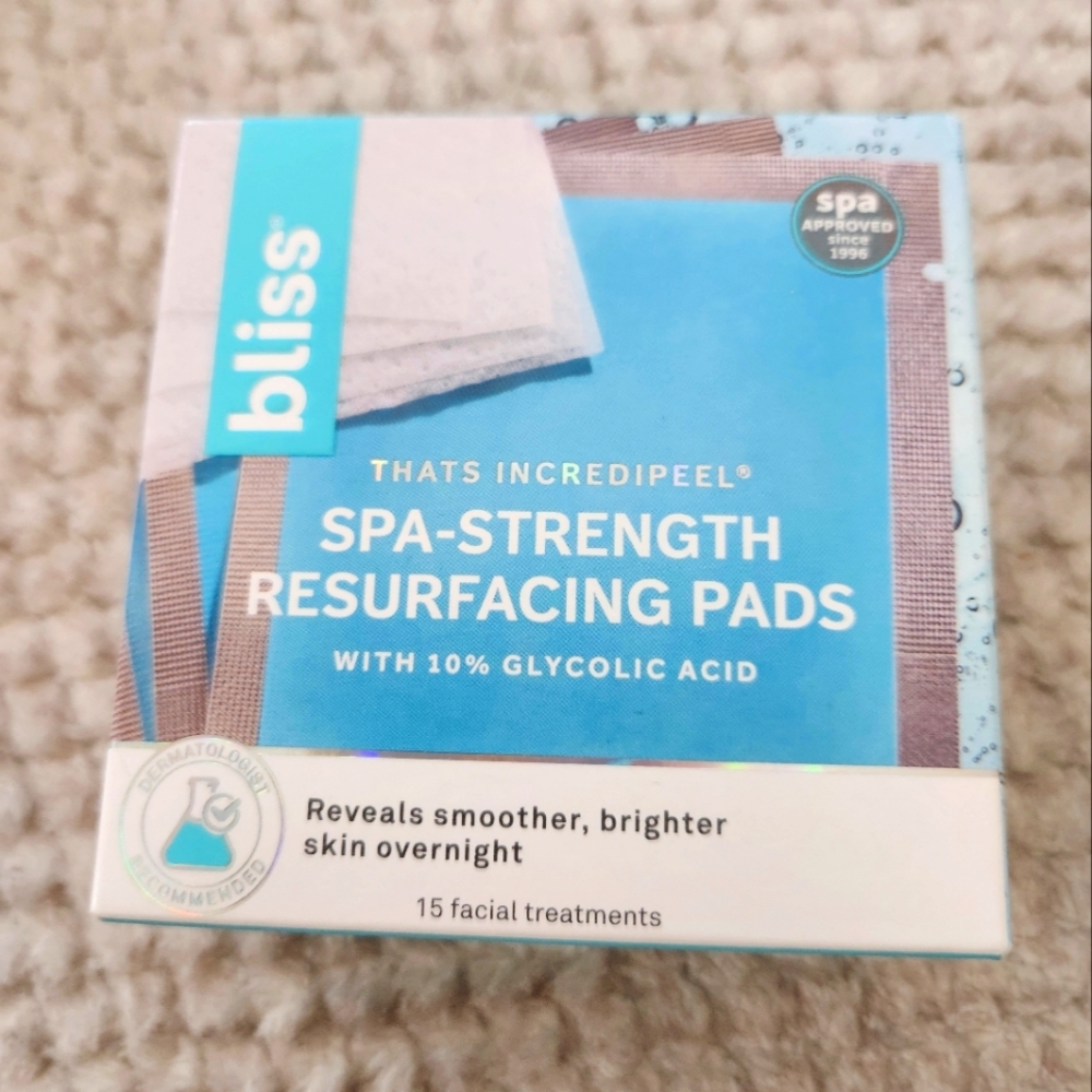 Bliss Spa-Resurfcing Pads